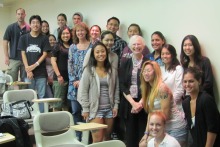 Suzanne Murphy and HNFAS 415 class